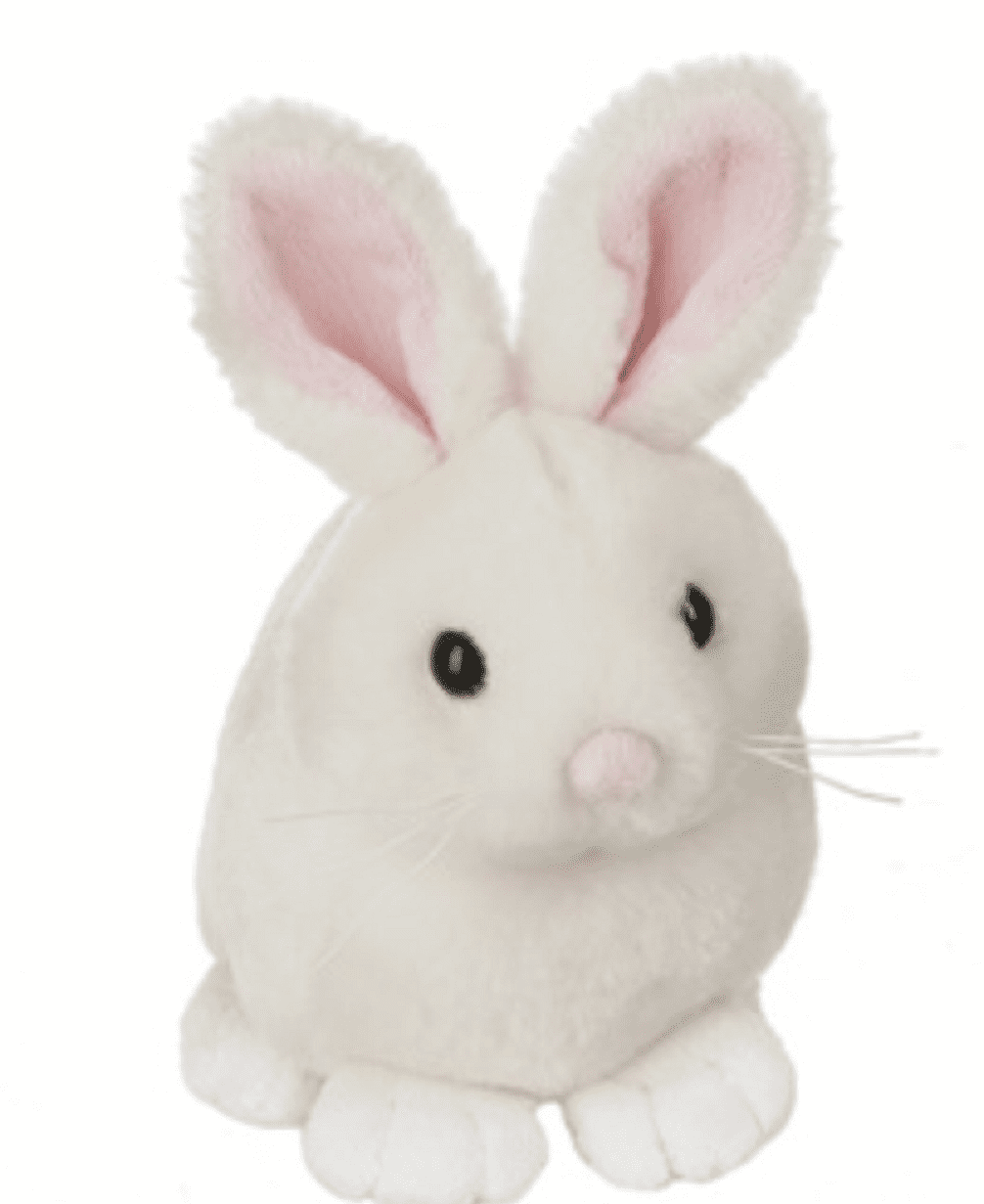 Snow Bunny Plush Toy: White - By Ganz - Walmart.com