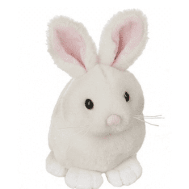 Snow Bunny Plush Toy: White - By Ganz - Walmart.com