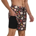 thumbnail image 3 of Fotbe To The Best Mom Men’s Swim Trunks Quick Dry Swim Shorts Board Shorts with Mesh Lining-Small, 3 of 9