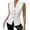 White, variant on Nmnitkp Womens Sleeveless Button Down Shirt Tops V Neck Business Casual Collared Blouses Tank Top White,M