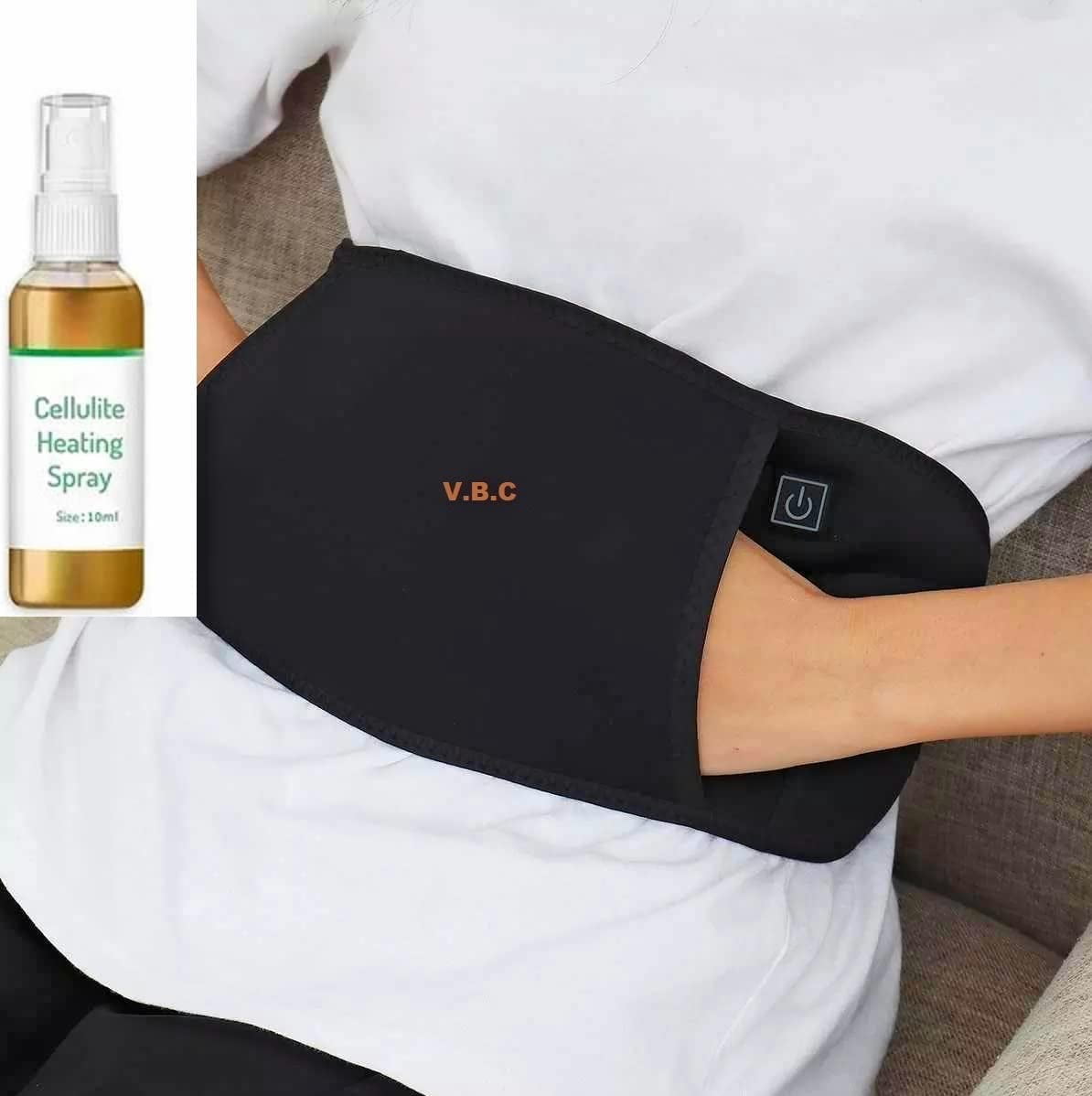 Portable Cordless Heating Pad , Electric Waist Belt Fast Heating Pad