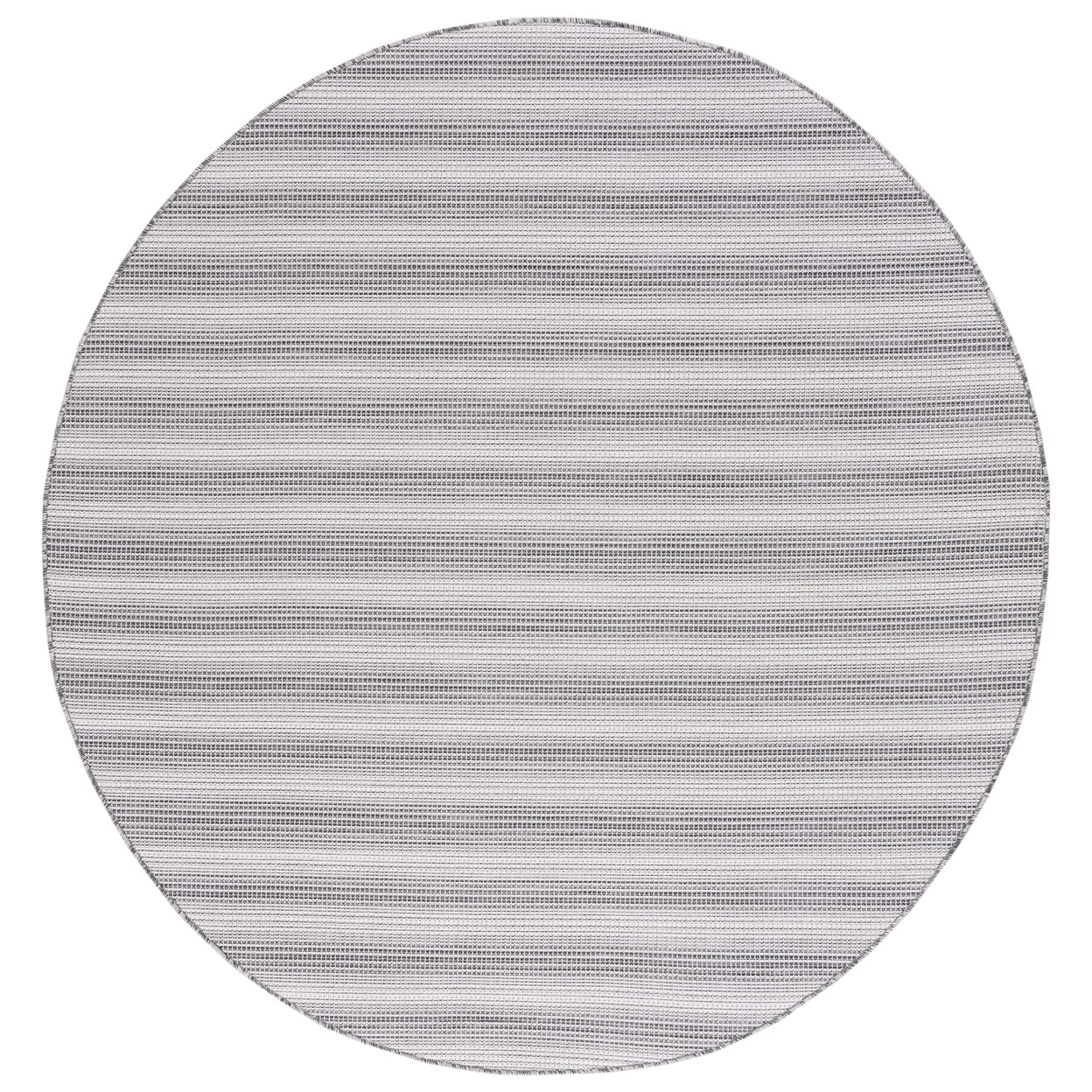 SAFAVIEH Hampton Duana Striped Indoor/Outdoor Area Rug, Black/Ivory, 5'1" x 7'6"