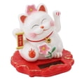 thumbnail image 1 of Solar Lucky Cat, Cute Wealth Arm Waving Automaton LED Light Sensor Cat Decor for Desk Home Car Window, for  Fortune, Prosperity and Happiness, 1 of 7