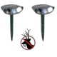 thumbnail image 1 of Ultrasonic Deer Repeller - Pack Of 2 - Solar Powered - Get Rid Of Deer In 48 Hours, 1 of 4