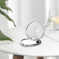 thumbnail image 5 of Picia Floral Retro Style for Compact Vanity Mirror , Travel Makeup Mirror , Portable Magnifying Cosmetic Mirror for Daily, Work, Business-Heart Shape, 5 of 9