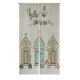 thumbnail image 1 of ABPHQTO Summer Card Beach Huts Japonés Noren Cortina Puerta Ventana Tratamiento Cortinas 85x120 cm, 1 of 1