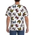 thumbnail image 3 of Bixox Men's Bulldog Sunglasses Face Printed Short Sleeve Skinny Athletic T-Shirt, 3 of 6