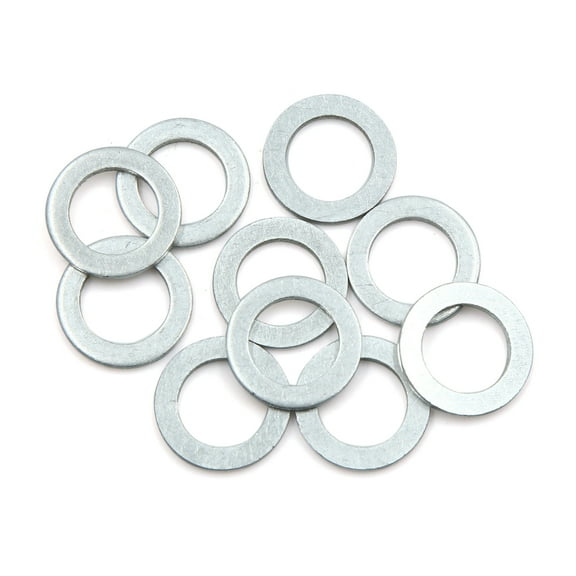 10pcs Engine Oil Crush Washers Drain Plug Gaskets 14mm ID. 22mm OD. for Car