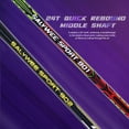 thumbnail image 5 of Composite Carbon Fiber Badminton Racket Enhanced Control & Speed, Solid Core Mid-od, Lightweight, 4U, G5, ≤28lbs, with Matching Bag, Great for Beginner Novice Training, Sports Gift Ideas, 5 of 9