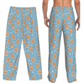 thumbnail image 3 of PISONIC Funny Mens Pajama Pants Lounge Men's Pajama Bottoms Soft Sleep Pants With Pockets Drawstring, 3 of 7