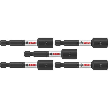 Bosch Genuine 5 pc. Impact Tough 2-9/16" x 5/16" Nutsetters - ITNS5162B