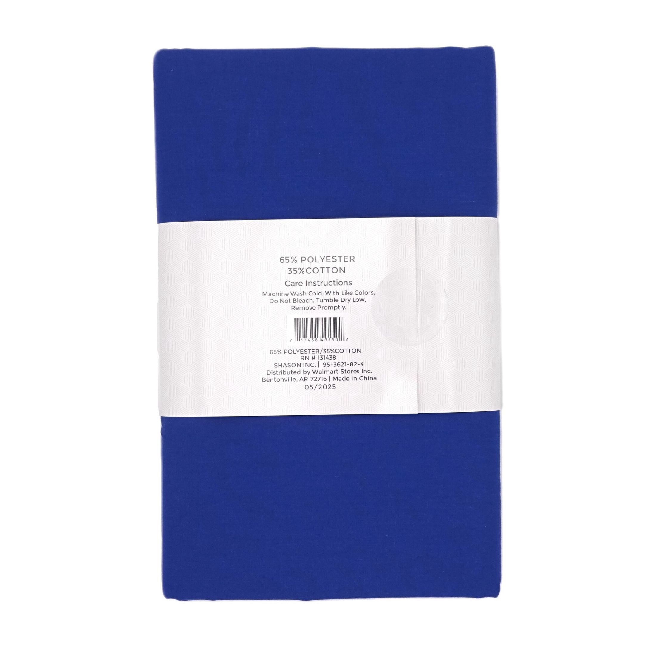 Shason Textile 4 Yard Cut Poly Cotton Fabric, Royal, 44" Wide for Craft & Quilting Projects