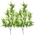 thumbnail image 1 of Plantas colgantes artificiales, helechos colgantes falsos, plantas colgantes falsas, 2 uds., 1 of 4