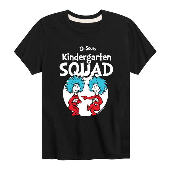Dr. Seuss - Kindergarten Squad - Youth Short Sleeve Graphic T-Shirt