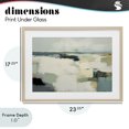 thumbnail image 4 of Stupell Industries Transitional Pastel Plains Illusion Birch Framed Print Under Glass, 23 x 17, by Irena Orlov, 4 of 8