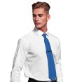 thumbnail image 2 of Premier Cravate Satin Simple pour Homme (Lame Étroite), 2 of 4