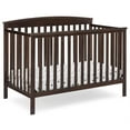 thumbnail image 4 of Delta Children Hanover 6-in-1 Convertible Baby Crib, Walnut Espresso, 4 of 16