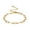 Bracelet-Gold, variant on Paperclip Chain Necklace or Bracelet for Women or Men Stainless Steel Ginger Lyne Collection