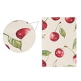 thumbnail image 5 of Yayeee Garden Flag 28" x 40" Double Sided Outdoor Yard Lawn Holiday Decorations, Watercolor Cherry, 5 of 6