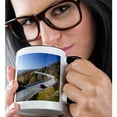 thumbnail image 2 of 3drose, Linn Cove Viaduct, Blue Ridge Parkway, North Carolina - Us34 Cha0049 - Chuck Haney, 11oz Two-tone Black Mug, 2 of 6