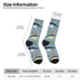 thumbnail image 2 of Balery Various Wild Sea Fish Calcetas Largas con Estampado para Hombre y Mujer – Suaves y Transpirables, Talla Única (US 5-11), 2 of 6