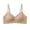 Khaki, variant on Full Coverage Wireless T Shirt Bra for Comfort and Support All Day Seamless Underwear for Large Bust (Bra 1), L, Black