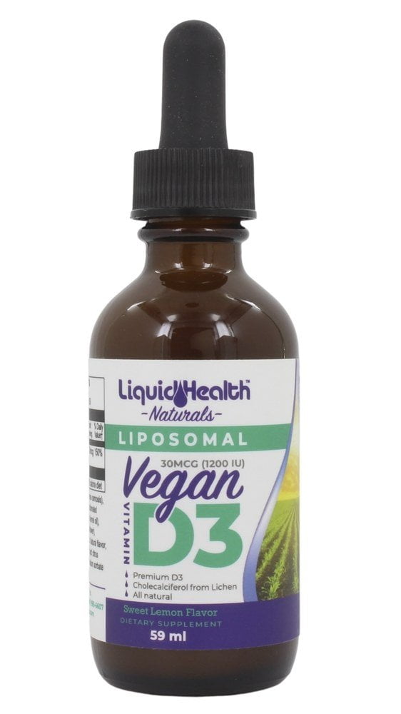 Liquid Health - Liposomal Vitamin D3 Drops 1000 IU - 2.03 fl. oz