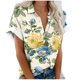 thumbnail image 1 of Mujeres Pantalones Cortos Impresos Blusas de Manga Corta Y Top Regular, Vestido de Moda de Verano Casual para Mujeres, 1 of 5