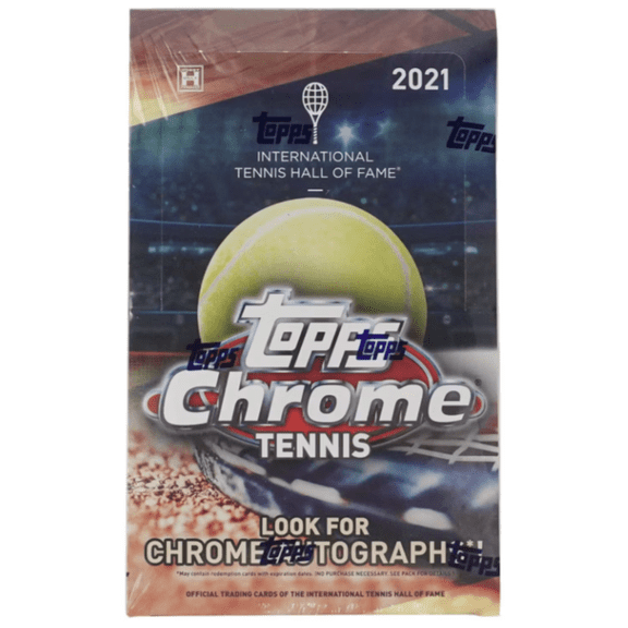Collectible 2026 Topps Chrome Tennis Hobby Box - Walmart.com