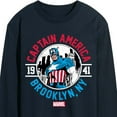 thumbnail image 3 of Marvel Captain America - Brooklyn - Men's Long Sleeve Graphic Tee, 3 of 5