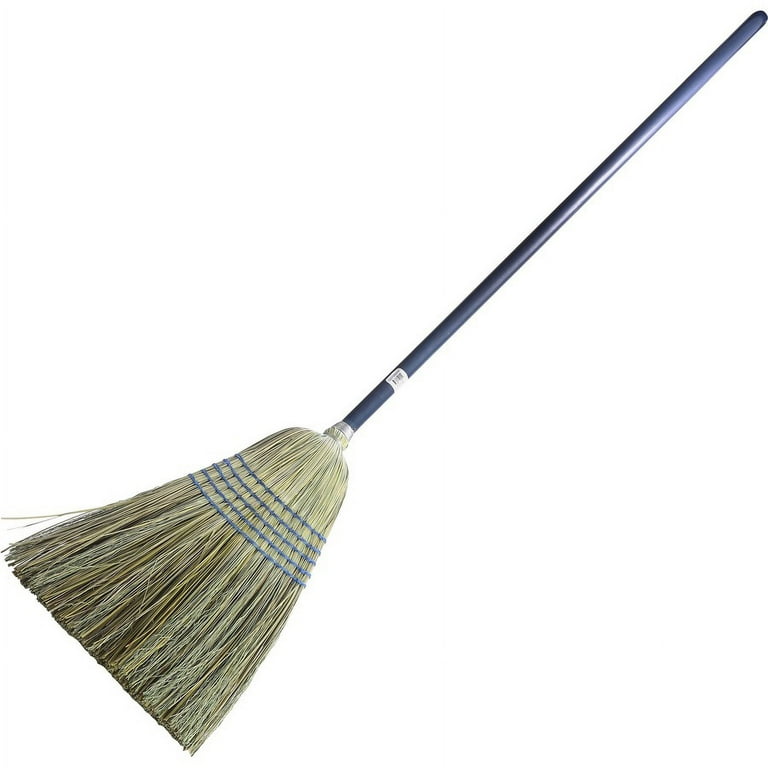 Genuine Joe Light Duty Broom - Corn Fiber Bristle - Lacquered Wood Handle - 12 / Carton - Natural Genuine Joe Light Duty Broom - Corn Fiber Bristle - Lacquered Wood Handle - 12 / Carton - Natural