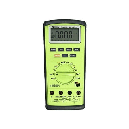 TPI 183A True RMS Digital Multi-Meter with Temperature Capacitance