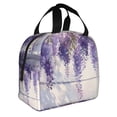 thumbnail image 2 of Honeii Lavender Blooms Window Print Lunch Bag Women, Lunch Box Lunch Bag for Women Adult Men, Small Leakproof Cute Lunch Tote Large Capacity Reusable, 2 of 8