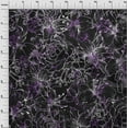 thumbnail image 4 of oneOone Georgette Viscose Purple Fabric Floral Sewing Material Print Fabric By The Yard 42 Inch Wide, 4 of 4