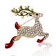 thumbnail image 3 of Navidad Broche Pines Rhinestone Chaqueta Vestidos Bufanda Cardigan Broche Regalo de Navidad Decoración Dido Hogar, 3 of 6