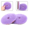 thumbnail image 6 of 5.5 inch Purple Wool Polishing Pad Car Paint Polishing for Buffer Polisher Use, 6 of 11