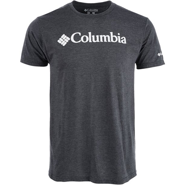 Camiseta gráfica Columbia Fundamentals para hombre gris grande