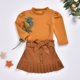 thumbnail image 2 of Vestido Para Niñas, Ropa Para Bebés, Camiseta Con Mangas Abullonadas Para Recién Nacidos, Falda Corta De Una Pieza, Traje De Dos Piezas Odeerbi LM103-4875, 2 of 9