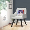 thumbnail image 4 of Frenchy' Animals Pets Painting Bold By Pat Saunders-White 16 X 16 Decorative Throw Pillow, 4 of 4