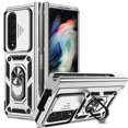thumbnail image 1 of Estuche GANGXUN para Samsung Galaxy Z Fold 4, soporte giratorio 360°, estilo mecánico y magnético, 1 of 5