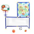 thumbnail image 2 of Children Football Goal Basketball Stand, Safe And Durable Convenient To Use Mini Basketball Stand, Exercise Toy For Outdoor Indoor, 2 of 8