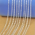 thumbnail image 2 of 1PCS 925 Silver Flat S Chain Pendant Necklace Accessorie Jewelry Necklace, 2 of 3