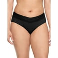 thumbnail image 3 of Warners® Blissful Benefits Women's Dig-Free Comfort Waist with Lace Cotton 3-Pack Hipster, 3 of 5