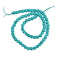 thumbnail image 2 of Faceted Turquoise Gemstone Loose Beads for Making Findings 15.5 - 6 mm, 2 of 9