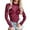 Red, variant on CAIXIA Valentine Women's Mesh Tops Cute Heart Long Sleeve Sheer T Shirts See Through Blouse Bodycon Clubwear