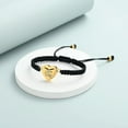 thumbnail image 7 of Cremation Jewelry Heart Urn Bracelet for Ashes for Women Men Adjustable Memorial Keepsake Rope Bracelet, 7 of 7