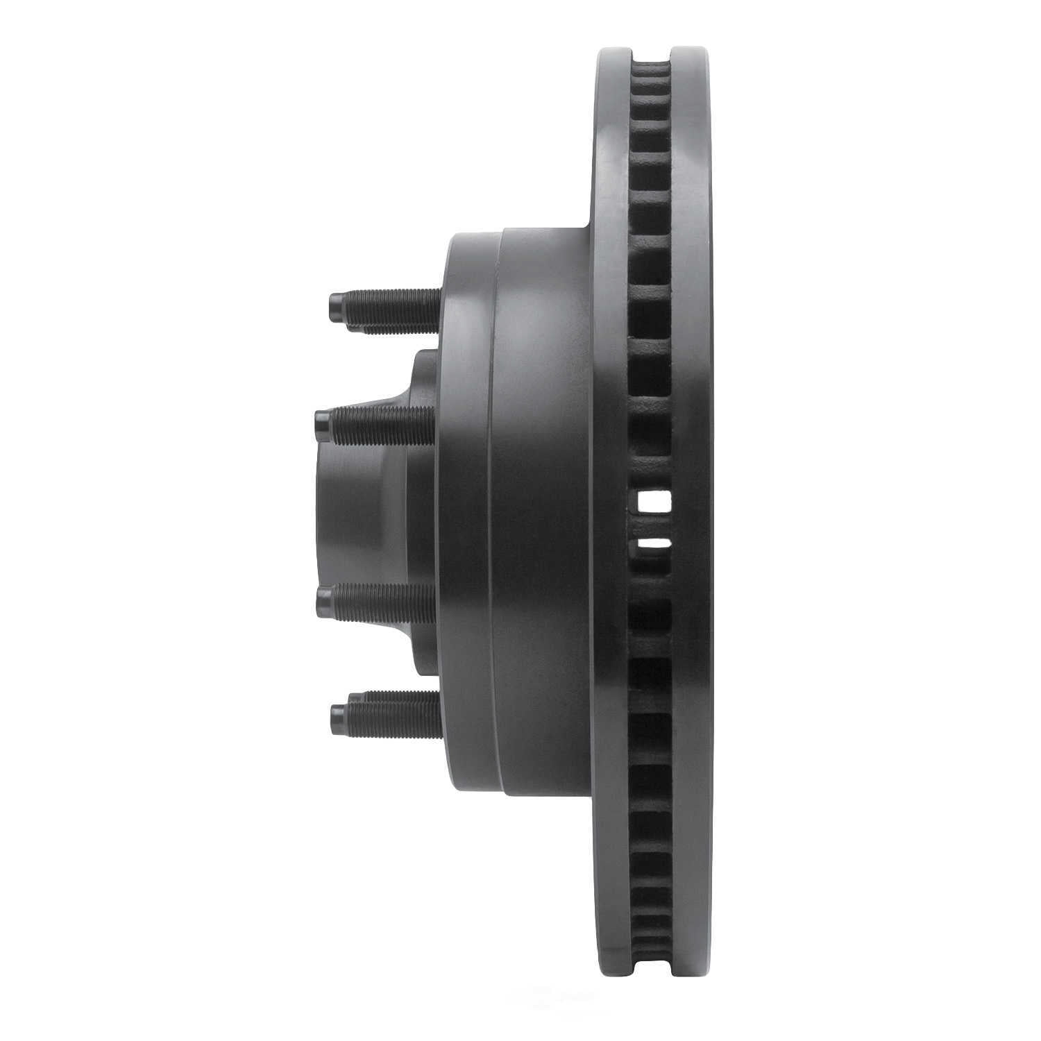 Dynamic Friction Company 633-54209R DFC Brake Rotor - Drilled And Slotted - Black