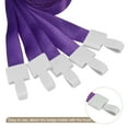 thumbnail image 4 of Uxcell Flat Neck Lanyards with Hook for ID Card Name Tag Badge Holders Purple 5Pack, 4 of 6