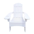 thumbnail image 4 of Populus Wood Adirondack Chair with Umbrella Hole on Armrest / Versatile for Patio and Deck, 4 of 4