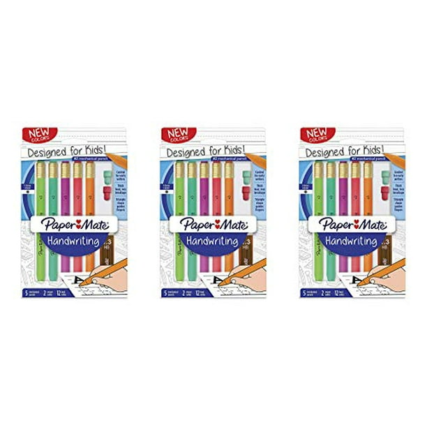 Paper Mate Handwriting Triangular Mechanical Pencil Set with Lead
